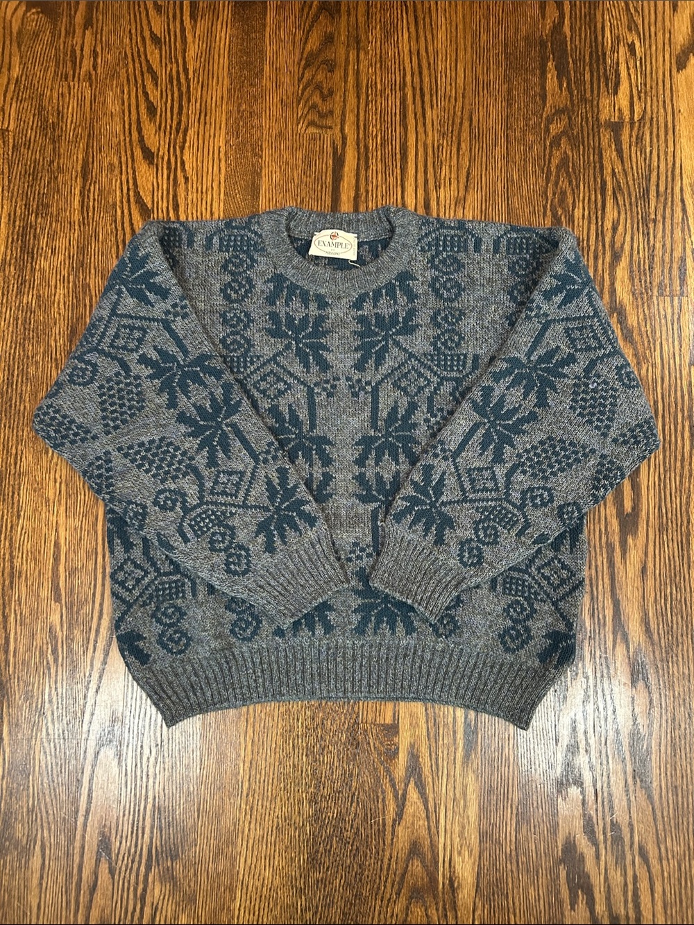 Vintage 90s Example by Missoni Knit Sweater